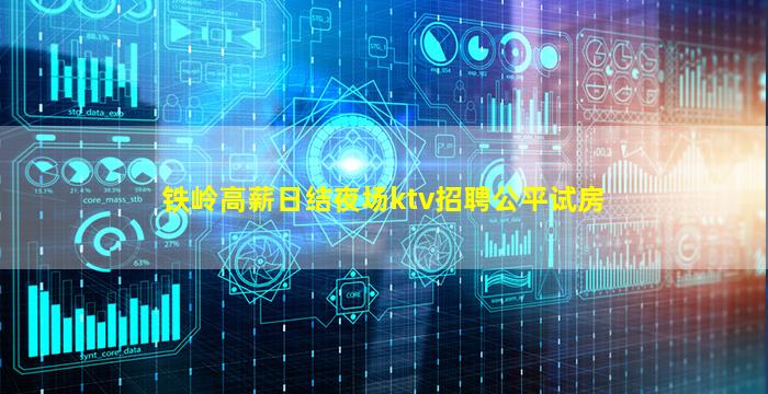 铁岭高薪日结夜场ktv招聘公平试房